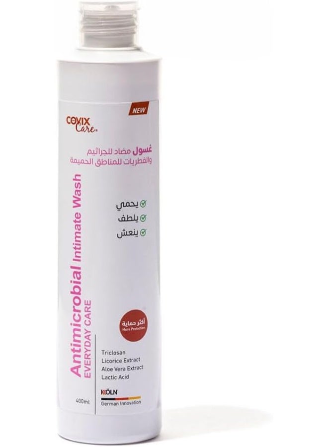 Covix Care Antimicrobial Intimate Wash 400 ml